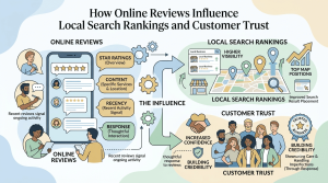How Online Reviews Influence Local Search Rankings and Customer Trust