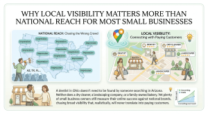 Why Local Visibility Matters More Than National Reach for Most Small Businesses